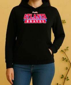 Officials Atlanta Braves Mlb Baseball Logo Vintage Unisex Hoodie