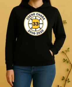 Officials Boston Bruins With Zdeno Chara 2006 2020 Logo Unisex Hoodie