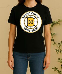 Officials Boston Bruins With Zdeno Chara 2006 2020 Logo Women Shirt