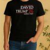 Officials David Trump 2026 America First Shirt