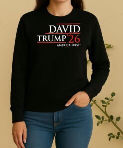 Officials David Trump 2026 America First Sweater