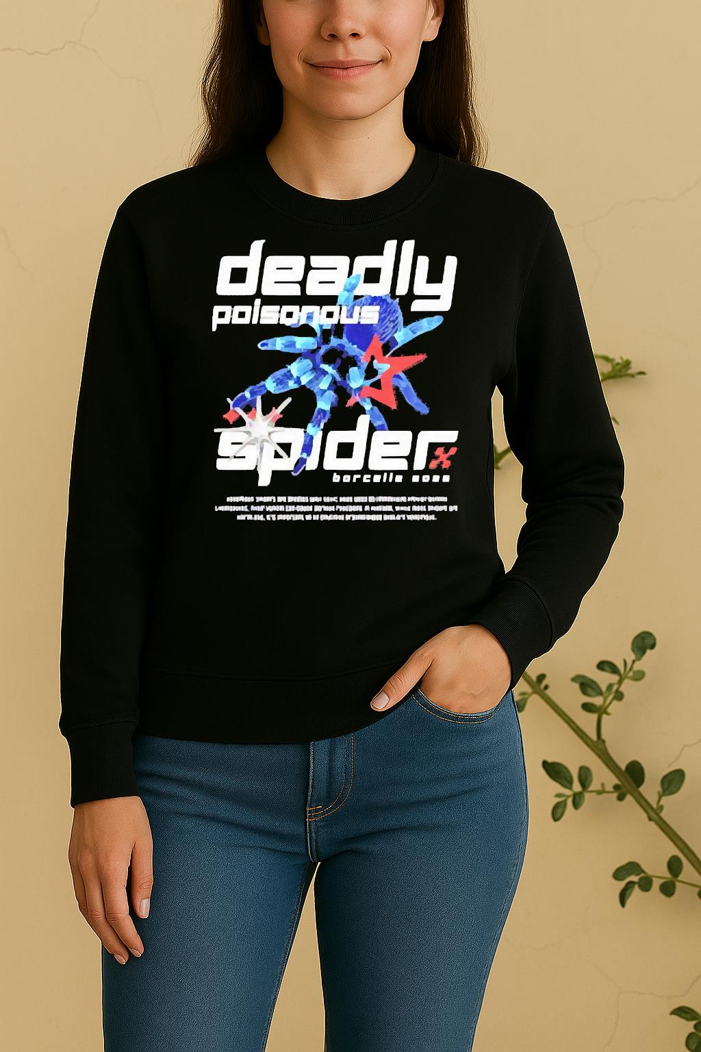 Officials Deadly Poisonous Spider Borcella 2026 Sweater