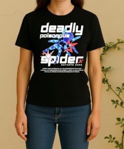 Officials Deadly Poisonous Spider Borcella 2026 Women Shirt