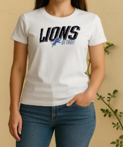 Officials Detroit Lions In Headline Pullover Women Shirt