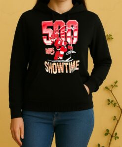 Officials Detroit Red Wings Celebrate Patrick Kanes 500 Goal Showtime Signature Unisex Hoodie