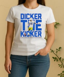 Officials Dicker The Kicker Los Angeles Chargers New Women Shirt