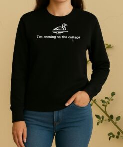 Officials Duck Im Coming To The Cottage Sweater