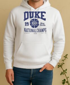 Officials Duke Blue Devils 2001 National Champions Unisex Hoodie