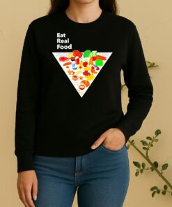 Officials Eat Real Food New Food Pyramid 2026 Sweater