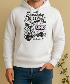 Officials Esnoopy Gym Es Numero Uno Unisex Hoodie