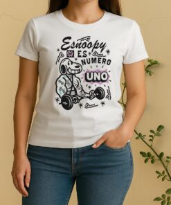 Officials Esnoopy Gym Es Numero Uno Women Shirt