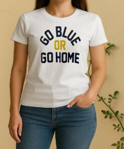 Officials Go Blue Or Go Home Women Shirt