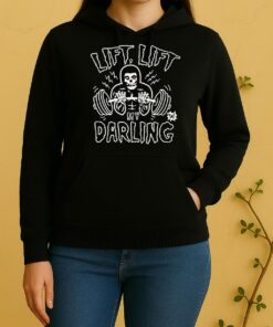 Officials Grim Reaper Gym Lift Lift My Darling Unisex Hoodie