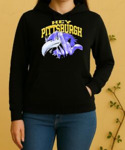 Officials Hey Pittsburgh Ray Lewis Baltimore Ravens Middle Finger Unisex Hoodie