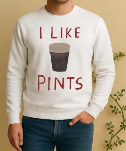 Officials I Like Pints Graphic Sweater