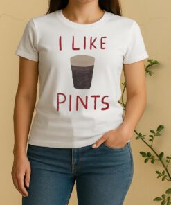 Officials I Like Pints Graphic Women Shirt