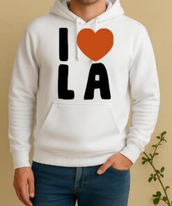 Officials I Love La Even Tho It Tries To Kill Me Sometimes Unisex Hoodie
