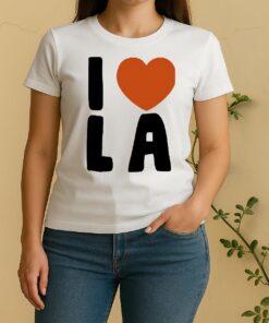 Officials I Love La Even Tho It Tries To Kill Me Sometimes Women Shirt