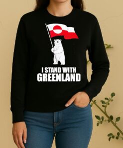 Officials I Stand With Greenland Polar Bear Sweater