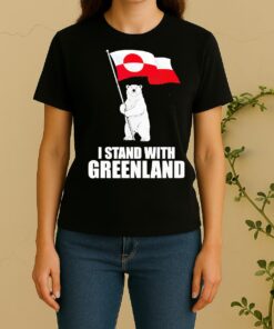 Officials I Stand With Greenland Polar Bear Women Shirt