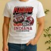 Officials Indiana Hoosiers Mens Ivory 2026 Peach Bowl Bound Shirt
