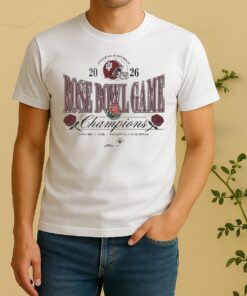 Officials Indiana Hoosiers Rose Bowl Game Champions 2026 Shirt
