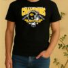Officials Iowa Hawkeyes 2025 Reliaquest Bowl Champions Helmet Runway Shirt