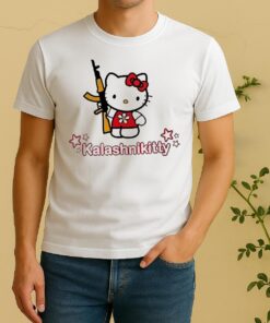Officials Kalashnikitty Kalashnikov X Hello Kitty Shirt