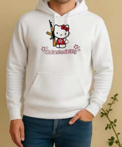 Officials Kalashnikitty Kalashnikov X Hello Kitty Unisex Hoodie