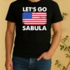 Officials Lets Go Sabula American Flag Retro Shirt