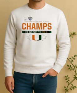 Officials Miami Hurricanes 2025 Cotton Bowl Champions On Our Way To The A Sweater