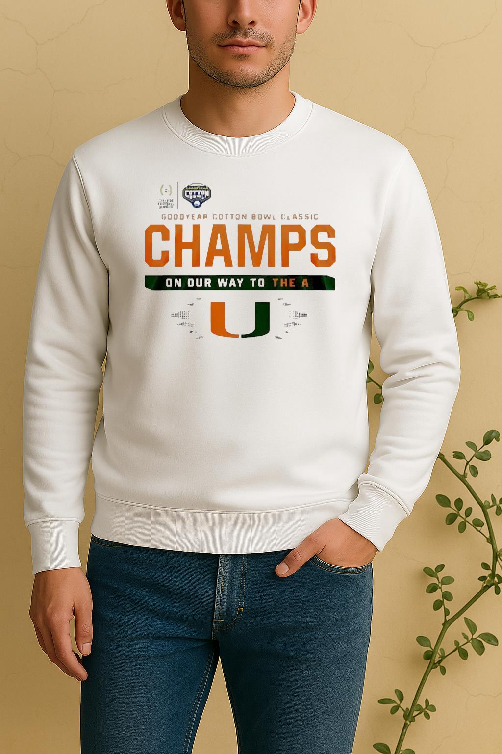 Officials Miami Hurricanes 2025 Cotton Bowl Champions On Our Way To The A Sweater