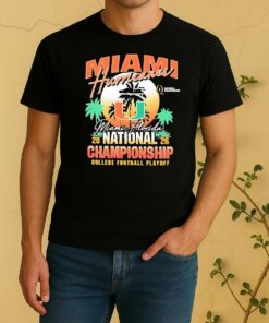 Officials Miami Hurricanes 2026 Cfp National Championship Miami Sunset Shirt