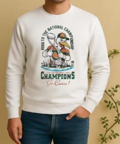 Officials Miami Hurricanes 2026 Road To The Cotton Bowl Game Champions Sweater
