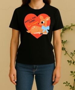 Officials My Favorite Murder Heres The Thing Deer Women Shirt