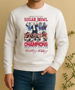 Officials Ole Miss Rebels 2025 Undefeated Sugar Bowl Champions Perfect Season Sweater