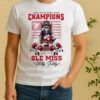 Officials Ole Miss Rebels 2026 Sugar Bowl Game Champions Hotty Toddy Shirt