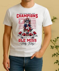 Officials Ole Miss Rebels 2026 Sugar Bowl Game Champions Hotty Toddy Shirt