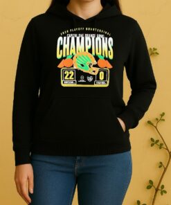 Officials Oregon Ducks Cfp 2026 Orange Bowl Champions Score Unisex Hoodie