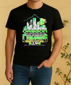 Officials Oregon Ducks Cfp At The Orange Bowl Champions 2026 Players Names Shirt