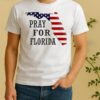 Officials Pray For Florida State Flag Circle Shirt