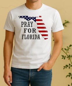 Officials Pray For Florida State Flag Circle Shirt