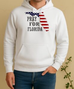 Officials Pray For Florida State Flag Circle Unisex Hoodie