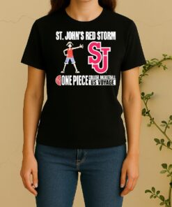 Officials St Johns Red Storm X One Piece College Basketball Us Voyage 2026 Women Shirt