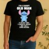 Officials Stitch Im A Grumpy Old Man If You Dont Want A Sarcastic Answer Dont Ask A Stupid Question Shirt