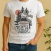 Officials Stoked And Woke Coffee Filled Adventure Shirt