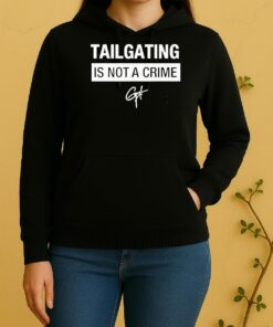 Officials Tailgating Is Not A Crime Signature Unisex Hoodie
