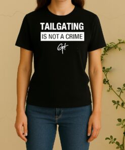 Officials Tailgating Is Not A Crime Signature Women Shirt