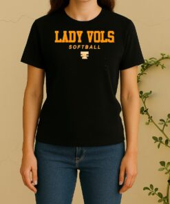 Officials Tennessee Vols Softball Wordmark And Logo Women Shirt