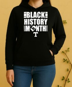 Officials Tennessee Volunteers Black History Month Logo Unisex Hoodie
